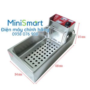 Bếp chiên đơn 12 lít Shunji có 2 rổ nhúng