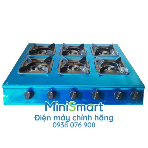 Bếp gas 6 lò đốt Shunji