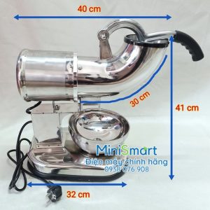 Máy bào đá tuyết hoàn toàn bằng inox chính hãng HK-400 2 lưỡi dao