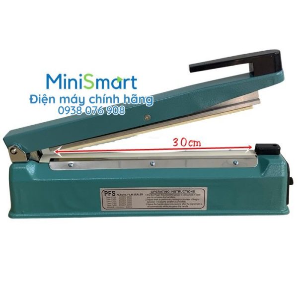 Máy hàn miệng bao bì nilon PFS 300 vỏ sắt sơn tĩnh điện