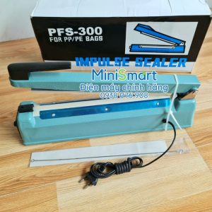 Máy hàn miệng bao bì nilon PFS 300 vỏ sắt sơn tĩnh điện