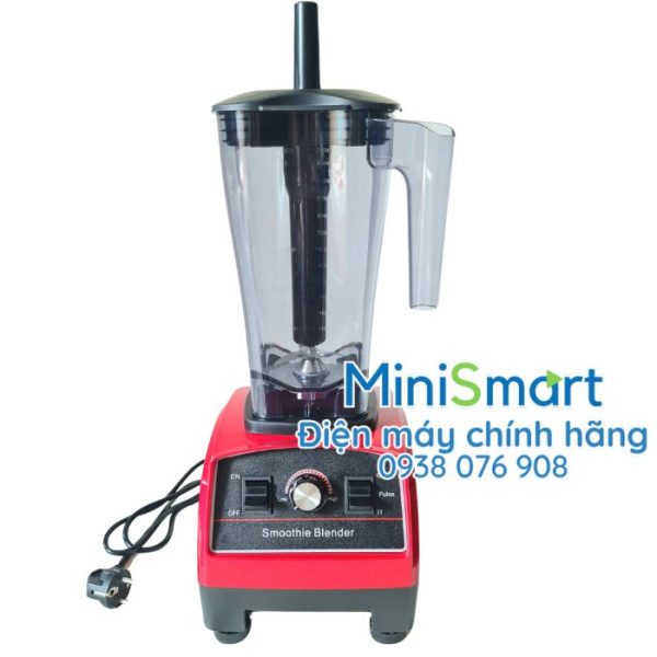 Máy xay sinh tố Smoothie Blender 2200W- cối 3 lít - dao 4 cánh