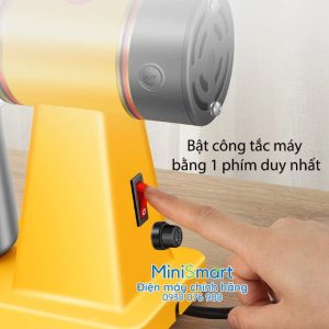 Máy xay cafe mini ca đựng bột inox